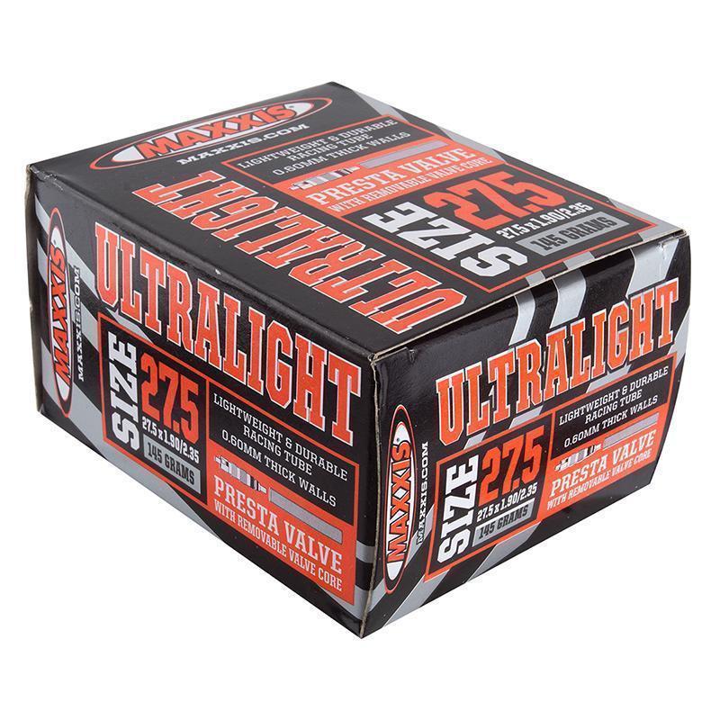 Maxxis Ultralight 27.5x1.90-2.35 Presta Valve Tube-Voltaire Cycles