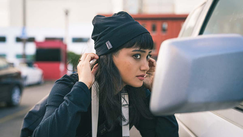 Chrome Merino Beanie - New-Voltaire Cycles