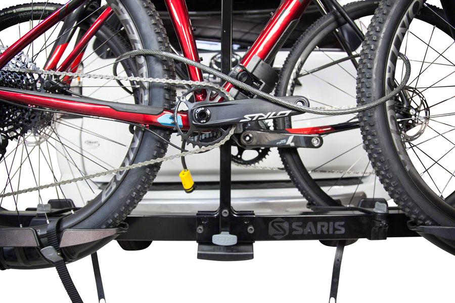 Saris Freedom EX Hitch Rack: 2 Bike, Universal Hitch-Voltaire Cycles