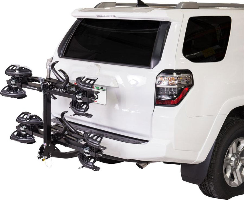 Saris 2018 Version SuperClamp EX Hitch Rack: 4 Bike, 2" Receiver-Voltaire Cycles