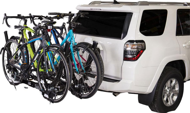 Saris 2018 Version SuperClamp EX Hitch Rack: 4 Bike, 2" Receiver-Voltaire Cycles