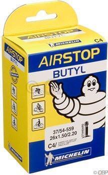 Michelin AirStop Tube, 26 x 1.45-2.6" 34mm Schrader Valve C4-Voltaire Cycles
