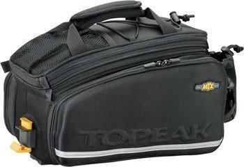 Topeak MTX Trunk Bag DXP Rack Bag with Expandable Panniers-Voltaire Cycles