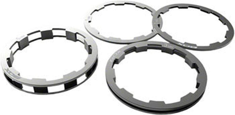 BOX Components Zero Shimano Compatible Cassette Spacers 1mm to 5mm, Black-Voltaire Cycles