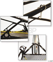 BOB Yak Plus 28 Trailer with DrySak, Black-Voltaire Cycles