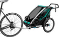 Thule Chariot Lite 1 Trailer and Stroller: Bluegrass, 1 Child-Voltaire Cycles