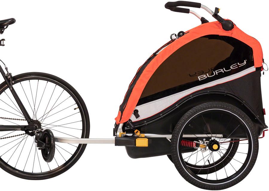 Burley Cub X Child Trailer: Atomic Red-Voltaire Cycles