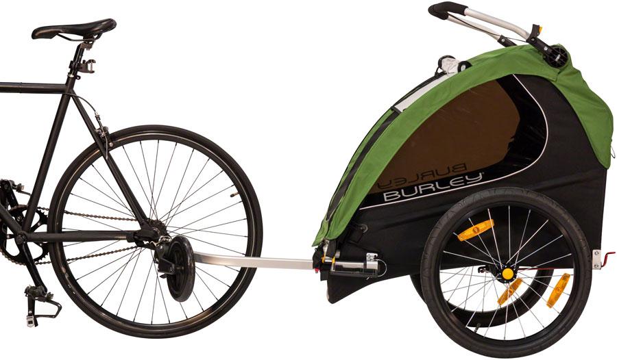 Burley Encore Child Trailer: Tree Green-Voltaire Cycles