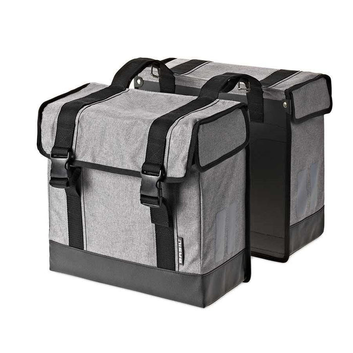 Basil Route Double Bag - Bicycle Panniers-Voltaire Cycles