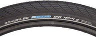 Schwalbe Big Apple Tire, 28x2.35 Wire Bead Black with Reflective Sidewall and RaceGuard Protection-Voltaire Cycles