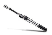 Birzman Velocity Apogee Road RG Mini Pump with Gauge, Silver-Voltaire Cycles