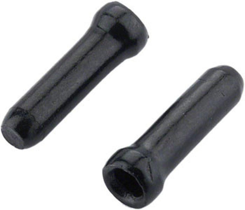 Jagwire 1.8mm Cable End Crimps, Black, Bag of 20-Voltaire Cycles