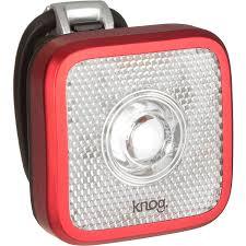 Blinder MOB - Front Bicycle Light USB Rechargeable by KNOG - Black/White - Eyeballer-Voltaire Cycles