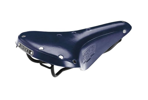 Brooks B17 Standard Blue Leather Saddle-Voltaire Cycles