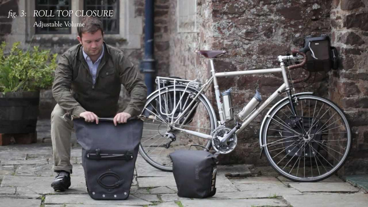 Land's End Rear Panniers by Brooks England-Voltaire Cycles