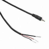 Tensility International Corp. Cable Stereo Phone Plug, 2.5mm To Cable (Round) 6.0' (1.83m)-Voltaire Cycles