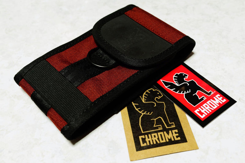Chrome Phone Pouch Bag-Voltaire Cycles