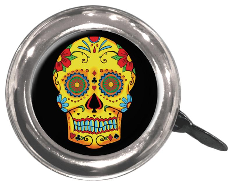 Clean Motion Swell Sugar Skull Bicycle Bell-Voltaire Cycles