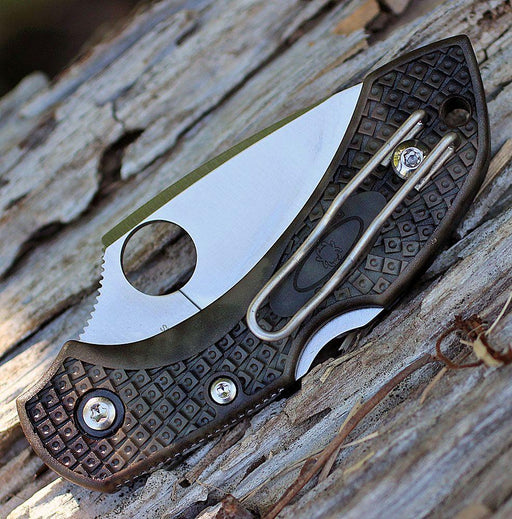 Spyderco Dragonfly 2 Zome Plain Green (C28ZFPGR2)-Voltaire Cycles