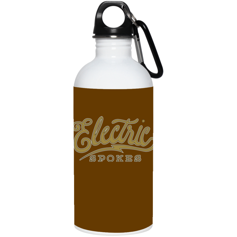 Gold Voltaire Cycles Stainless Steel Water Bottle-Voltaire Cycles