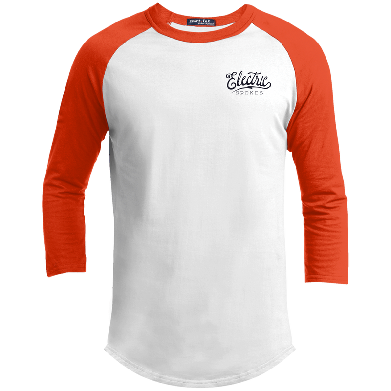 The Voltaire Cycles Baseball T-Shirt-Voltaire Cycles