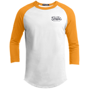 The Voltaire Cycles Baseball T-Shirt-Voltaire Cycles