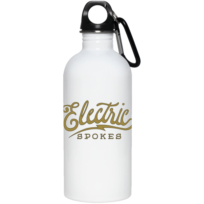 Gold Voltaire Cycles Stainless Steel Water Bottle-Voltaire Cycles