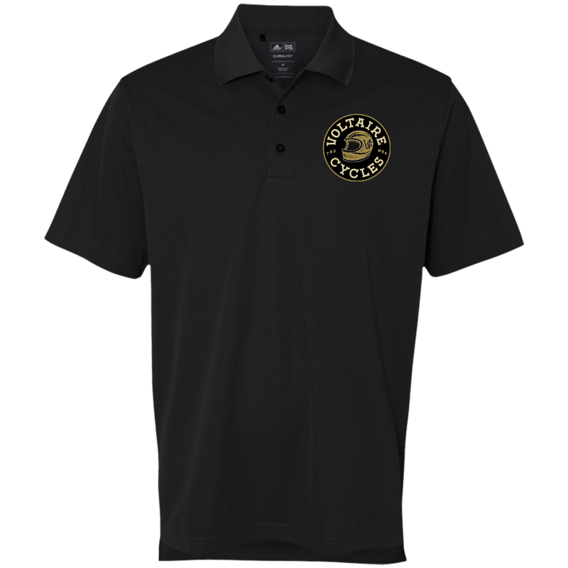 Voltaire Cycles Adidas Golf ClimaLite Basic Performance Pique Polo-Voltaire Cycles