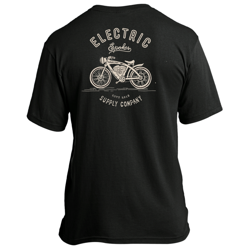 USA100 Port & Co. Made in the USA Unisex Voltaire Cycles T-Shirt-Voltaire Cycles