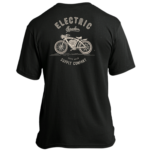 USA100 Port & Co. Made in the USA Unisex Voltaire Cycles T-Shirt-Voltaire Cycles