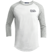 The Voltaire Cycles Baseball T-Shirt-Voltaire Cycles