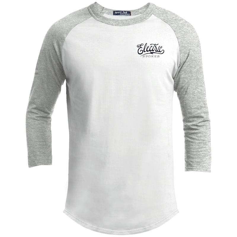 The Voltaire Cycles Baseball T-Shirt-Voltaire Cycles