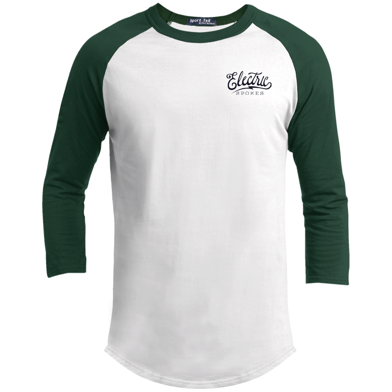 The Voltaire Cycles Baseball T-Shirt-Voltaire Cycles