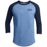 The Voltaire Cycles Baseball T-Shirt-Voltaire Cycles