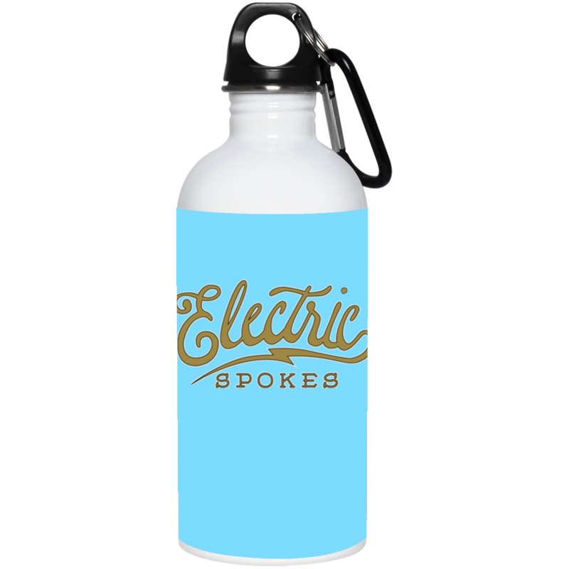 Gold Voltaire Cycles Stainless Steel Water Bottle-Voltaire Cycles