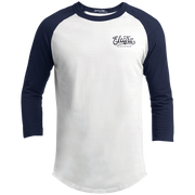 The Voltaire Cycles Baseball T-Shirt-Voltaire Cycles
