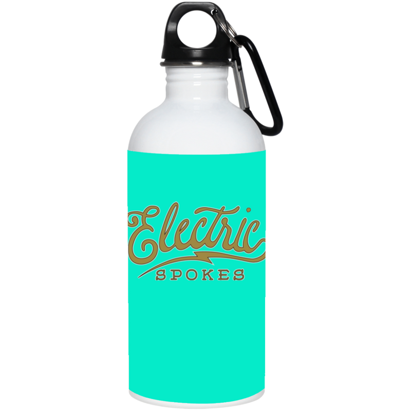 Gold Voltaire Cycles Stainless Steel Water Bottle-Voltaire Cycles
