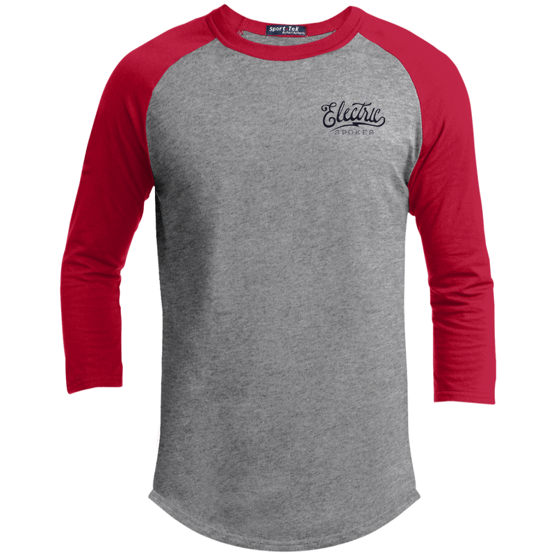 The Voltaire Cycles Baseball T-Shirt-Voltaire Cycles