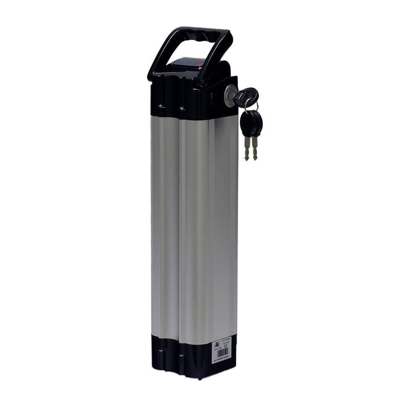 E-Bike Battery - 48v 13ah Lithium-Ion in Silverfish Case-Voltaire Cycles