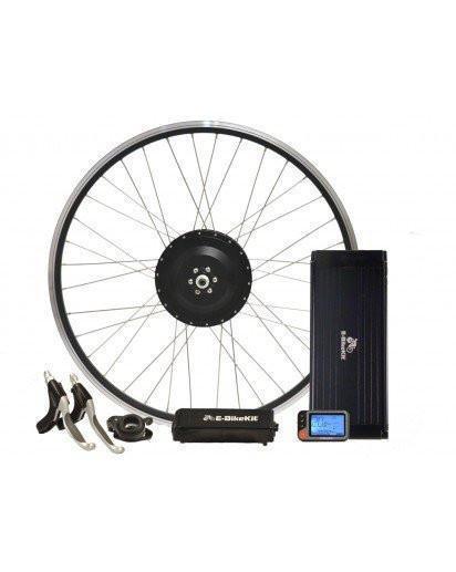 Performance Lithium E-BikeKit REAR Wheel 12-26 Mile Range 20MPH w/ 36v LiFePO4 Battery-Voltaire Cycles
