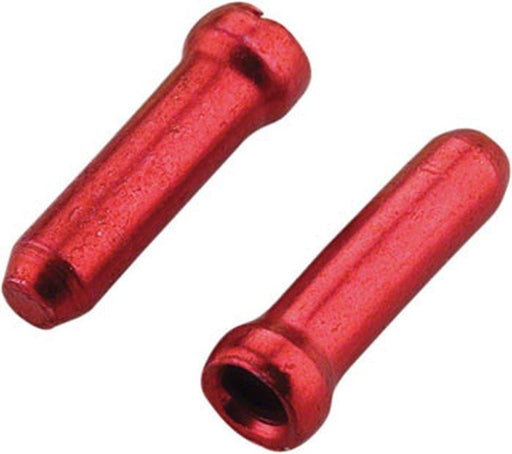 Jagwire 1.8mm Cable End Crimps Red Bottle/500-Voltaire Cycles