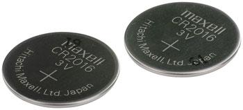 Bosch Purion Button Cell Battery - 90mAh, 2 pieces, BDU2XX , BDUXX-Voltaire Cycles