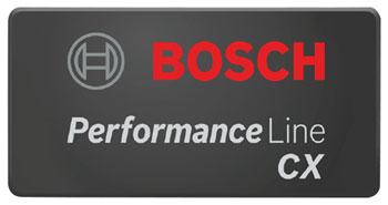 Bosch Performance Line CX Logo Cover - Black, Rectangular , BDU2XX-Voltaire Cycles