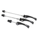 EVO, E-Force XL, Quick release set, Black-Voltaire Cycles