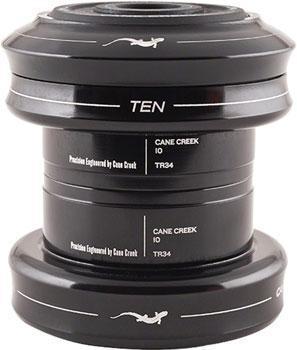 Cane Creek 10 Series Complete Headset, EC34/28.6mm Upper and EC34/30.0mm Lower, Black-Voltaire Cycles