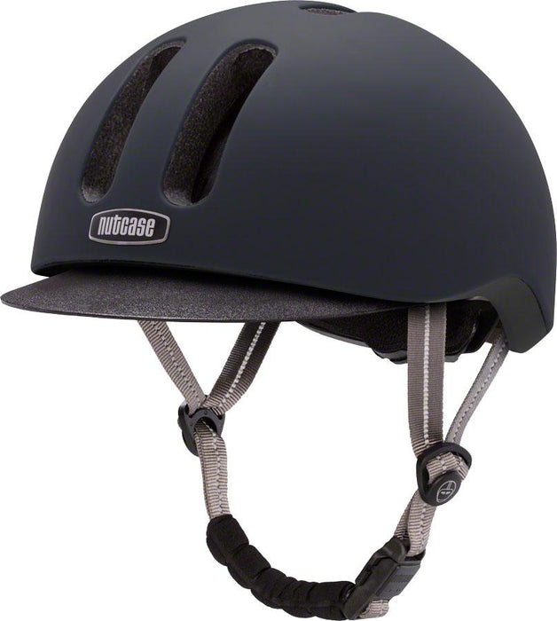 Nutcase Metroride Black Tie with MIPS Bicycle Helmet-Voltaire Cycles