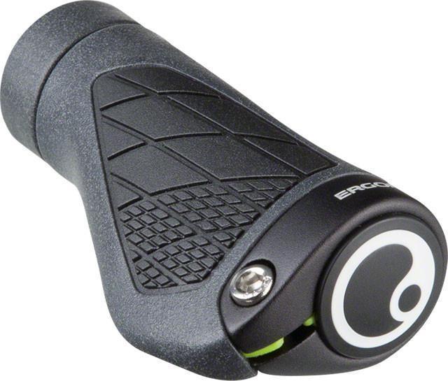 Ergon GS1 Dual Twist Grips: Black-Voltaire Cycles