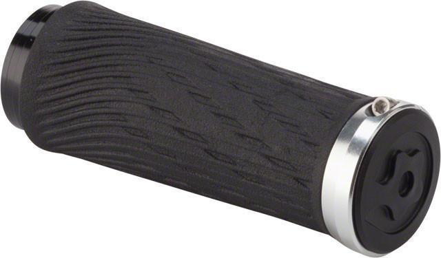 SRAM Locking Integrated GripShift Grips 85mm Silver-Voltaire Cycles