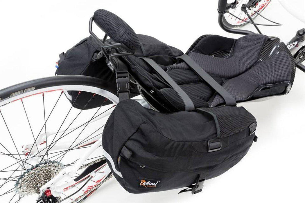 ICE Banana Racer bags for Hardshell Seat (includes spacer)-Voltaire Cycles