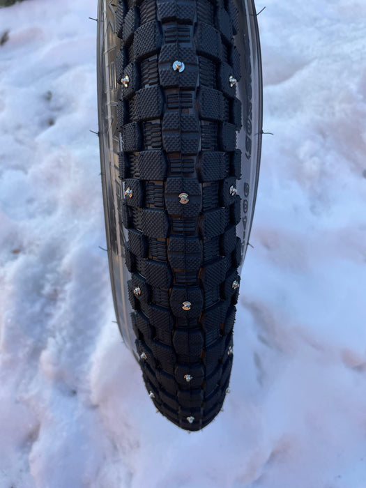 gravel bike studded tires 20x3.3 Studded Bike Tire – Winter Grip for Rad Power Bikes